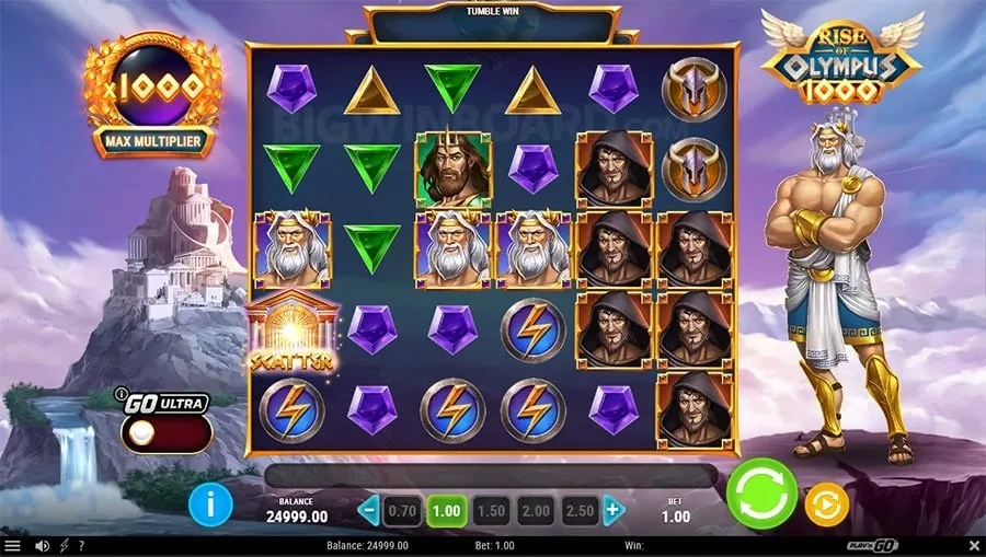 Sports betting interface with various sports