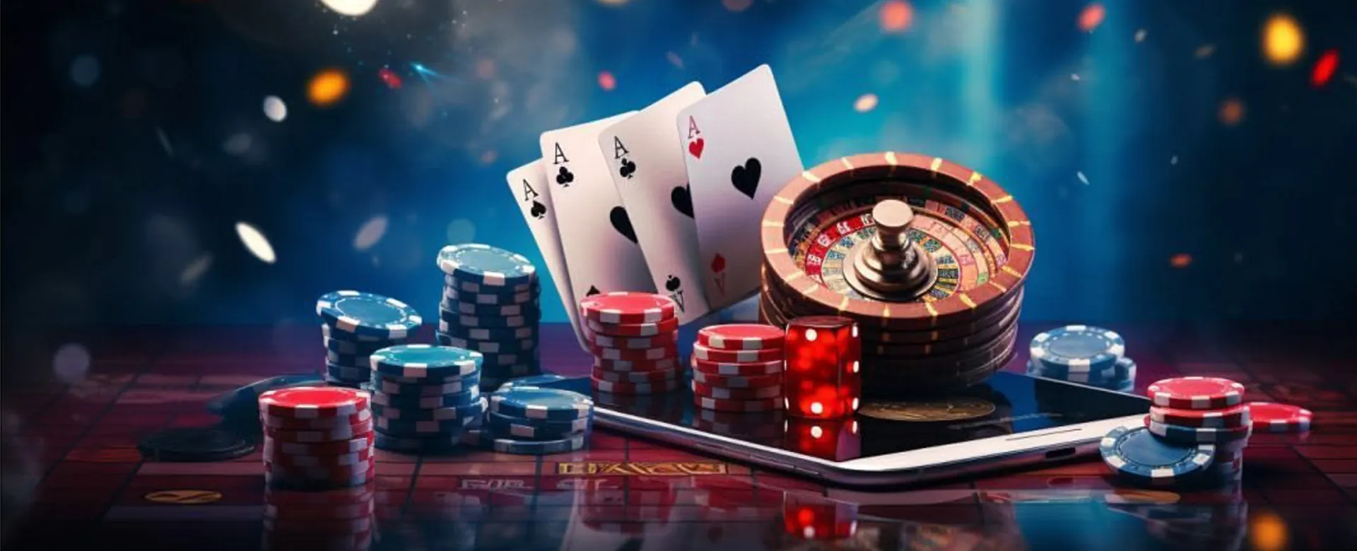 phdream Online Poker Tables with Chips and Cards